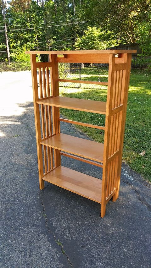 Wooden Collapsible Bookcase