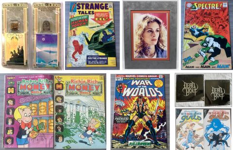 Sports Cards, Classic Comics, Rare Memorabilia, Celebrity Autographs - 3 Auctions!