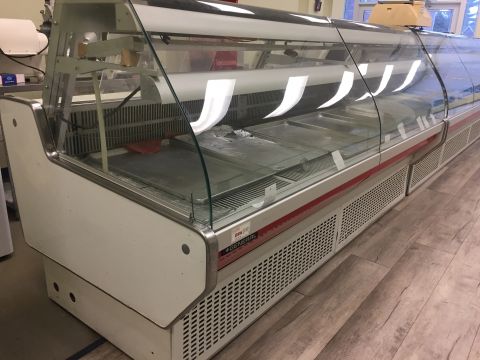 MEAT DISPLAY CASE 99 1/2" X 45" X 50H