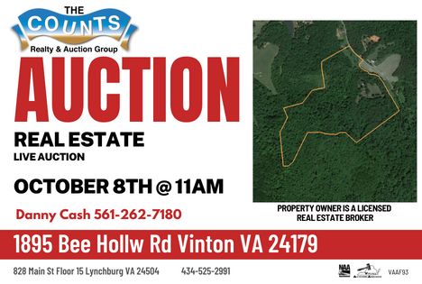 Auction of Hunters Paradise 10/8 at 11AM